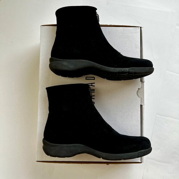 La Canadienne Travis Platform Waterproof Front Zip Bootie Women's Size 8.5M with - Picture 5 of 9